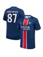 Paris Saint-Germain Joao Neves #87 Hjemmedrakt 2024-25 Korte ermer